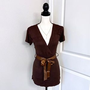 DECODED Brown Knitted /Sweater Top